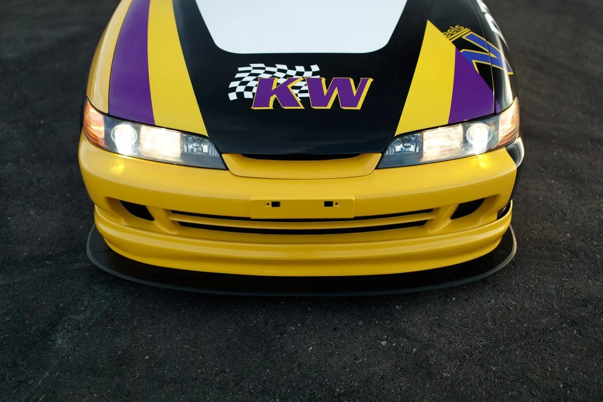 Honda KW hood wrap detail by Vaderwerks in Agoura Hills