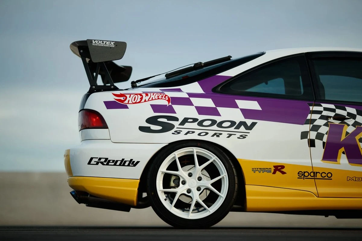 Spoon Sports Honda Integra livery wrap by Vaderwerks
